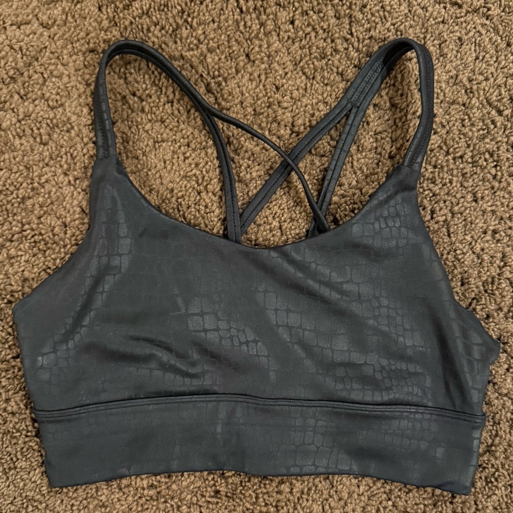 Maria Jungle Fever Snake Print Fashion Sports Bra
